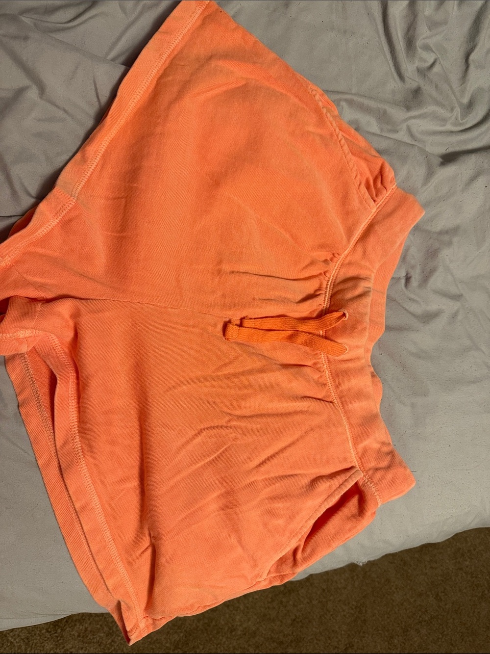 Old Navy Coral-Orange Athletic Lounge Shorts